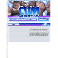 Cum on Black Face review